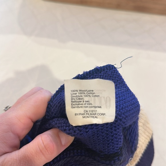 Capello women’s‎ ski cap stocking cap hat 100% wool - Picture 3 of 3